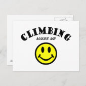 MMS: Klettern Postkarte (Vorne/Hinten)