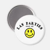 MMS: Lan-Party Magnet (Vorderseite/Rückseite)