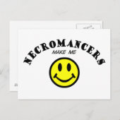 MMS: Nekromanten Postkarte (Vorne/Hinten)