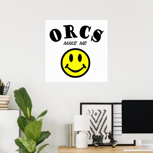 MMS: Orcs Poster (Heimbüro)