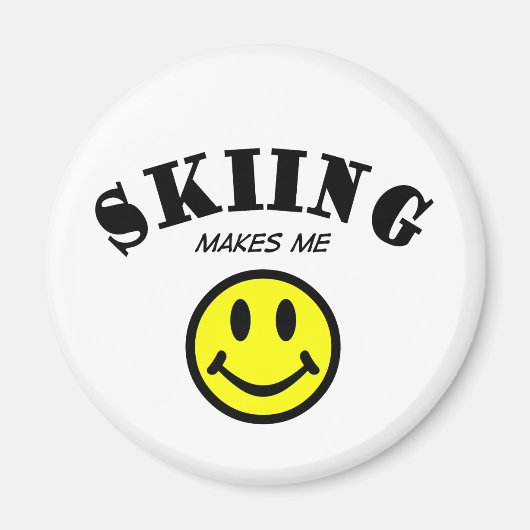 MMS: Skifahren Magnet (Vorne)