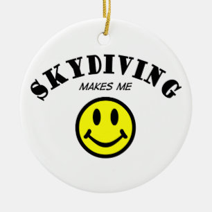 MMS: Skydiving Keramikornament