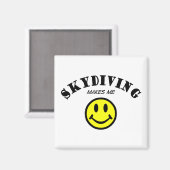 MMS: Skydiving Magnet (Vorderseite/Rückseite)