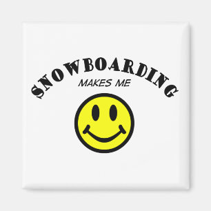 MMS: Snowboarden Magnet