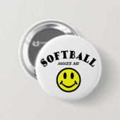 MMS: Softball Button (Vorne & Hinten)
