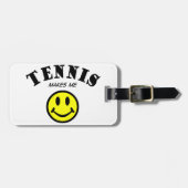 MMS: Tennis Gepäckanhänger (Vorderseite horizontal)