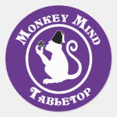 MMT-Logo-Aufkleber Runder Aufkleber (Vorderseite)