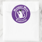 MMT-Logo-Aufkleber Runder Aufkleber (Tasche)