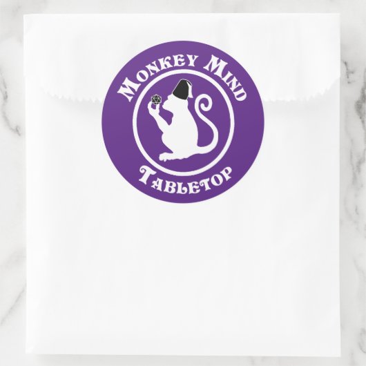 MMT-Logo-Aufkleber Runder Aufkleber (Tasche)