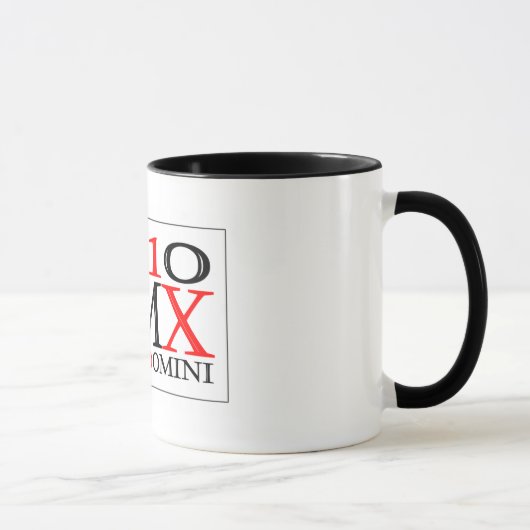 MMX der christlichen Zeitrechnung Tasse (Rechts)