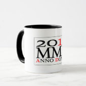 MMX der christlichen Zeitrechnung Tasse (Vorderseite Links)