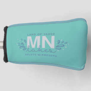 MN 10K Seen Splash Aquamariner Golf Head Cover Headcover