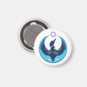 MN Loon erhebt sich Magnet (Vorderseite/Rückseite)