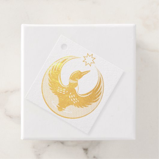 MN Loon Rising Geschenkanhänger (Mit Box)