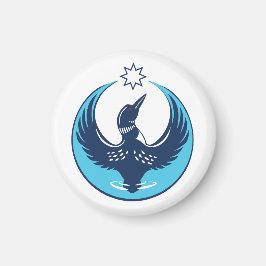MN Loon Rising Magnet