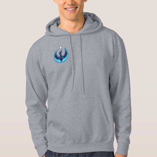 MN Loon Rising - MN Nice - Just say No to ICE Hoodie (Vorderseite)