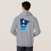 MN Loon Rising - MN Nice - Just say No to ICE Hoodie (Schwarz voll)