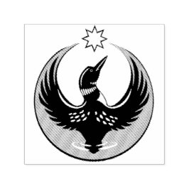 MN Loon Rising Permastempel