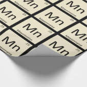 Mn - Mayonnaise Condition Chemistry Periodic Table Geschenkpapier (Ecke)