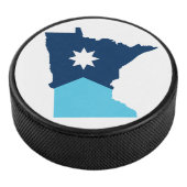 MN north star state Eishockey Puck (3/4)