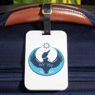 MN Rebel Loon Rising Luggage Tag Gepäckanhänger