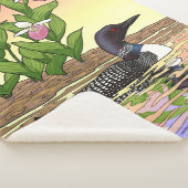 MN Staat Bird Blume Loon Lady Slipper Sherpadecke (3/4)