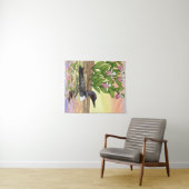 MN Staat Bird Blume Loon Lady Slipper Wandteppich (Beispiel (Horizontal))