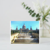 MNAC, (Kunstmuseum) Barcelona, Spanien Postkarte (Stehend Vorderseite)