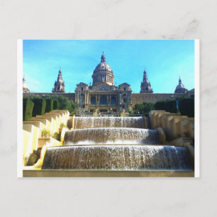 MNAC, (Kunstmuseum) Barcelona, Spanien Postkarte