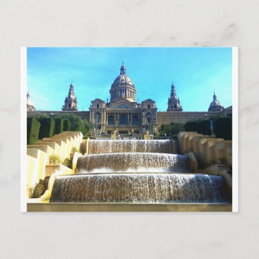 MNAC, (Kunstmuseum) Barcelona, Spanien Postkarte (Vorderseite)