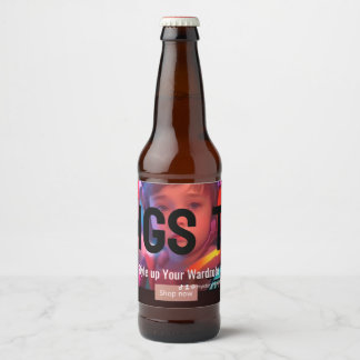 Mnat TV Channel Collection 1 Flasche Bierflaschenetikett