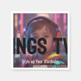 Mnat TV Channel Collection 1 Napkins Serviette