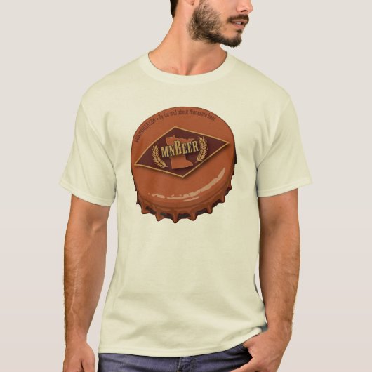 MNBeer Flaschenkapsel-T - Shirt (Vorderseite)