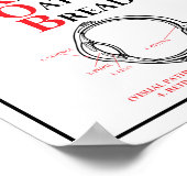 Mnemonic: Circus People Liebe = Visueller Pfad Poster (Ecke)