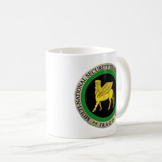 MNSTC-I Kaffee-Tasse (weiße Tasse) Kaffeetasse (VorderseiteRechts)