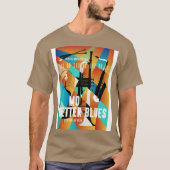 Mo Better Blues Alternative Poster T-Shirt (Vorderseite)