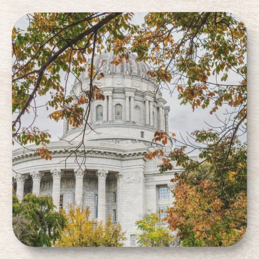 MO Capitol Herbst Getränkeuntersetzer (Vorderseite)