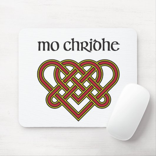 MO Chridhe - mein Herz im Gälischen Mousepad (Mit Mouse)
