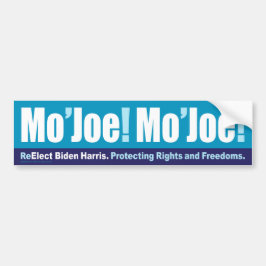 Mo Joe! Oh, Mo Joe! - Wahl von Biden-Harris Autoaufkleber