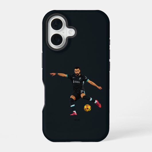Mo Salah - Liverpool iPhone 16 Hülle (Rückseite)