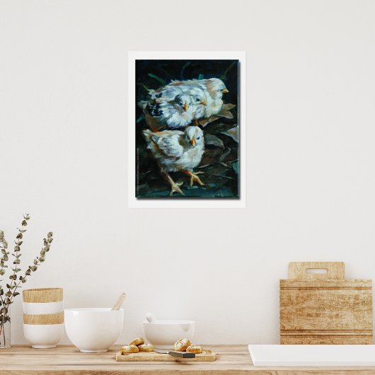 Moa Chicks 2 Poster (Küche)