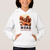 Moab Arches Nationalpark California Hoodie (Vorderseite)