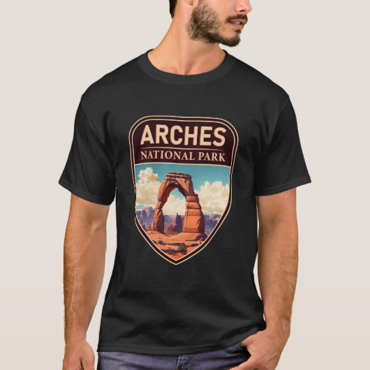 Moab Arches Nationalpark California T-Shirt (Vorderseite)