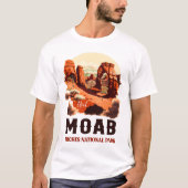 Moab Arches Nationalpark California T-Shirt (Vorderseite)
