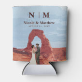 Moab Arches Park Utah Wedding Dosenkühler (Vorderseite)