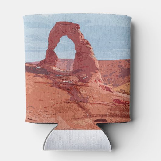 Moab Arches Park Utah Wedding Dosenkühler (Rückseite)