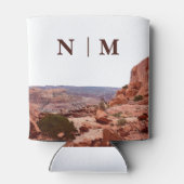 Moab Arches Park Utah Wedding Willkommen Dosenkühler (Rückseite)