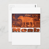 Moab Bear Petroglyph Postkarte (Vorne/Hinten)