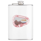 Moab Climbing Carabiner Flachmann (Vorderseite)