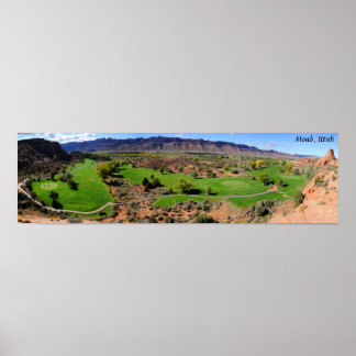 Moab Golf Course - Utah Poster